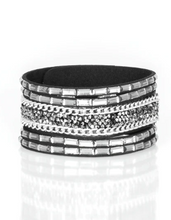 Load image into Gallery viewer, Less Bitter More Glitter Black Wrap