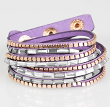 Load image into Gallery viewer, This Time With Attitude Purple Double Wrap