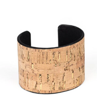 Load image into Gallery viewer, Up to Scratch Brown Cork Cuff