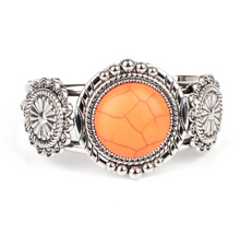 Load image into Gallery viewer, Mojave Motif Orange Cuff