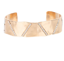 Load image into Gallery viewer, Couture Crusher Gold Cuff