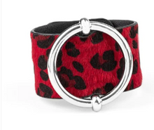 Load image into Gallery viewer, Asking FUR Trouble Red Wrap