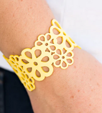 Load image into Gallery viewer, Life’s A Garden Yellow Wrap