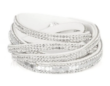 Load image into Gallery viewer, Rock Star Attitude White Double Wrap