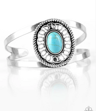 Load image into Gallery viewer, Deep In The Tumbleweeds Blue Cuffs