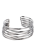 Load image into Gallery viewer, Nerves of Steel Black Cuff