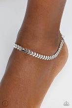 Load image into Gallery viewer, Point in Time Silver Anklet