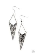 Load image into Gallery viewer, Sharp Dressed Drama Silver Earrings
