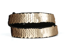 Load image into Gallery viewer, Under The Sequins Brown Double Wrap