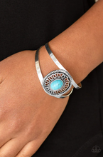 Load image into Gallery viewer, Deep In The Tumbleweeds Blue Cuffs