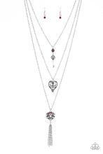 Load image into Gallery viewer, Love Opens All Doors Red Necklace