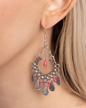 Load image into Gallery viewer, Musical Gardens Pink Earrings