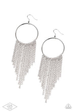 Load image into Gallery viewer, Streamlined Shimmer White Earrings