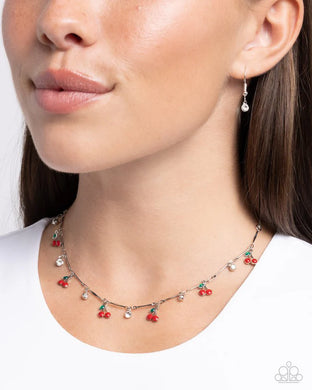 California Cherries Red Necklace