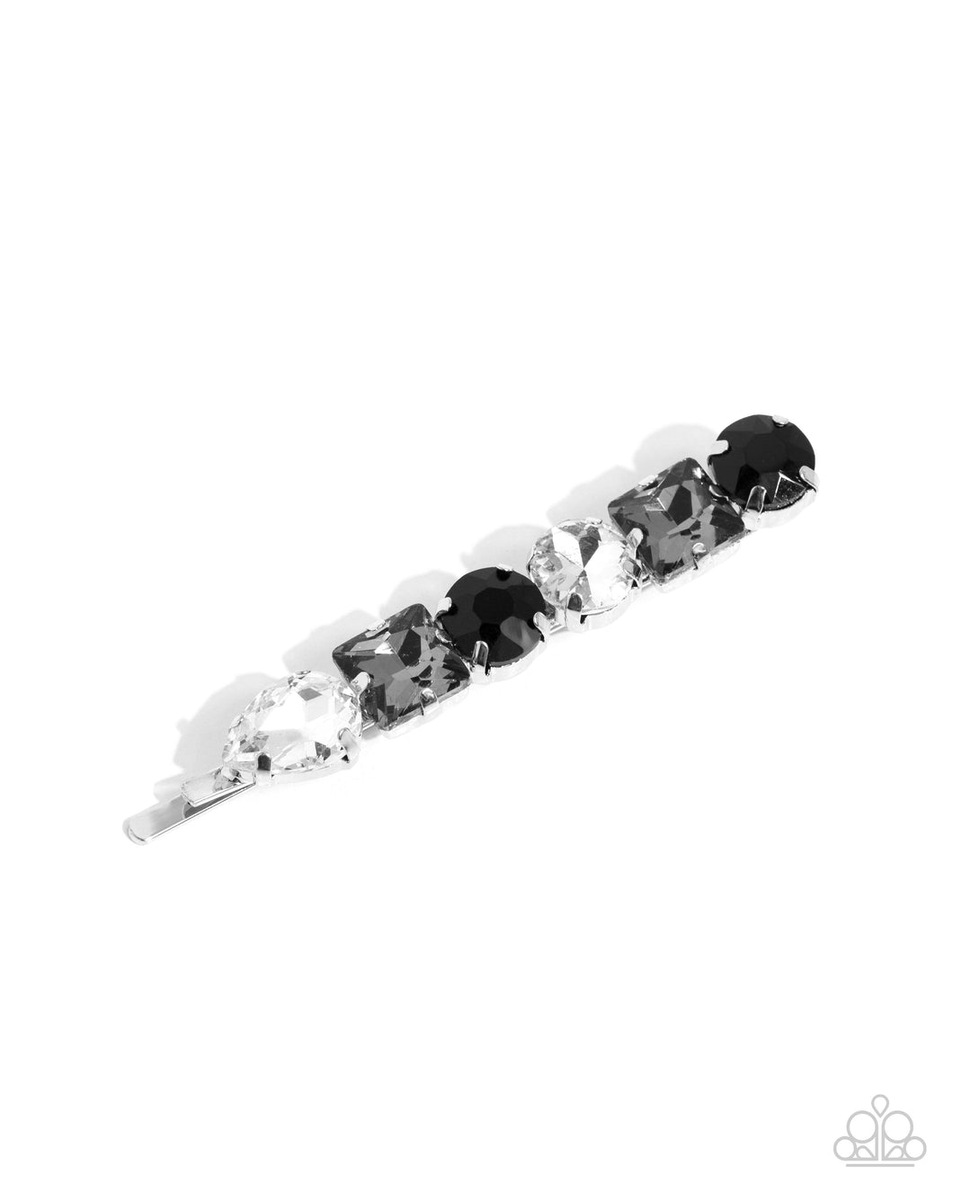 Emblazoned Elegance Black Hair Clip