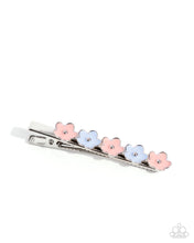 Load image into Gallery viewer, Flower Patch Flirt Multi Blue/Pink Hair Clip