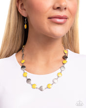Load image into Gallery viewer, Harmonizing Hotspot  Yellow Necklace