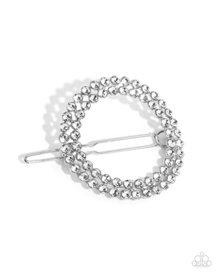 Inner CIRCLET White Hair Clip