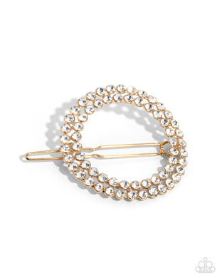 Inner CIRCLET Gold Hair Clip