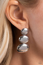 Load image into Gallery viewer, Futuristic Fantasy Silver Earrings