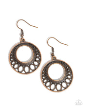 Load image into Gallery viewer, Peacefully Prairie Copper Earrings