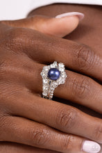 Load image into Gallery viewer, Titanic Tango Blue Skinny Band Ring