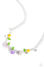Load image into Gallery viewer, World GLASS Wonder Purple Necklace