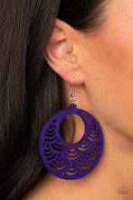 Load image into Gallery viewer, Sea Le Viel Purple Earring