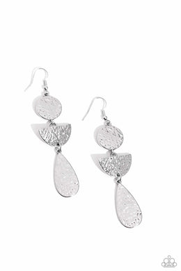 Artisanal Allure Silver Earrings