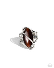 Load image into Gallery viewer, Enlightened Elegance Brown Ring