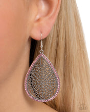 Load image into Gallery viewer, Fleur de Fantasy Pink Earrings