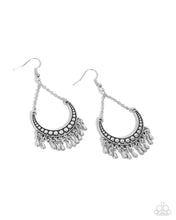 Load image into Gallery viewer, Melodic Moons Silver Earrings