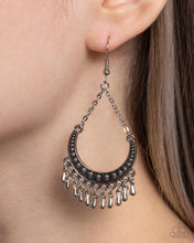 Load image into Gallery viewer, Melodic Moons Silver Earrings