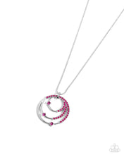 Load image into Gallery viewer, Ecliptic Elegance Pink Necklace