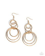 Load image into Gallery viewer, Disorienting Demure Gold Earrings