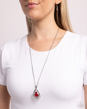 Load image into Gallery viewer, Dauntless Demure Red Necklace