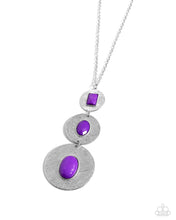 Load image into Gallery viewer, Talisman Trendsetter Purple Necklace
