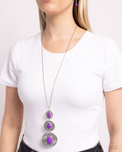 Load image into Gallery viewer, Talisman Trendsetter Purple Necklace