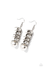 Load image into Gallery viewer, Ocean FROND Property White Earrings