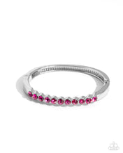 Load image into Gallery viewer, Mystical Masterpiece Pink Hinge Bracelet