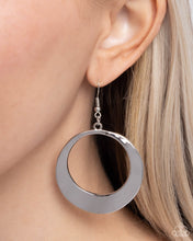 Load image into Gallery viewer, Urban Eclipse Silver Earrings