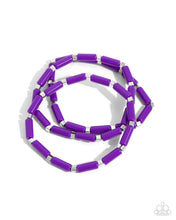 Load image into Gallery viewer, Radiantly Retro Purple Bracelet