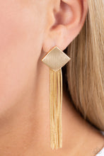 Load image into Gallery viewer, Experimental Elegance Gold Earrings