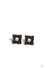 Load image into Gallery viewer, Times Square Scandalous Silver Post Earrings