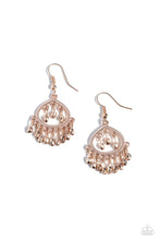 Load image into Gallery viewer, Persian Persuasion Rose Gold Earrings