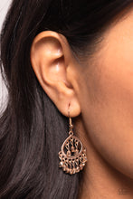Load image into Gallery viewer, Persian Persuasion Rose Gold Earrings