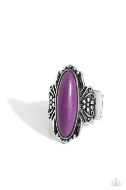 Dreamy Desertscape Purple Ring