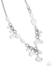 Load image into Gallery viewer, Nautical Nouveau White Necklace