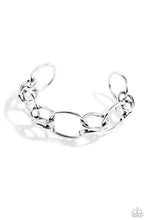 Load image into Gallery viewer, LINK or Swim Silver Cuff Bracelet