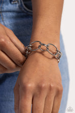 Load image into Gallery viewer, LINK or Swim Silver Cuff Bracelet